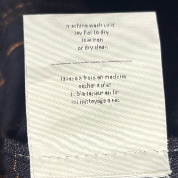 NOUL by Oak and Fort Navy short sleeve dress with zip back - Picture 6 of 9